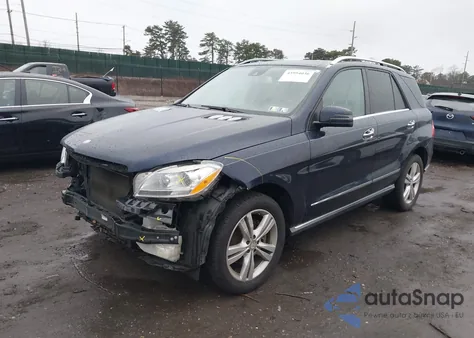 2013 Mercedes-Benz Ml 350 4Matic z USA, uszkodzony, nr VIN 4JGDA5HB6DA235418